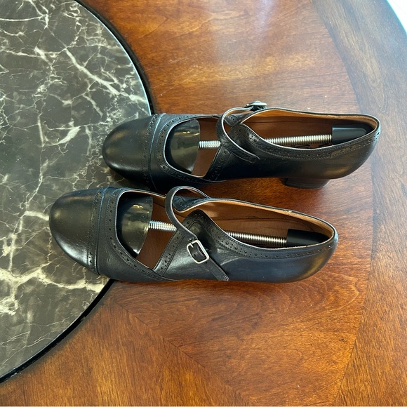 EUC💫MIZ MOOZ Franki Mary Jane Pumps Elegant Black Leather Women's Shoes size 10 - Picture 13 of 16